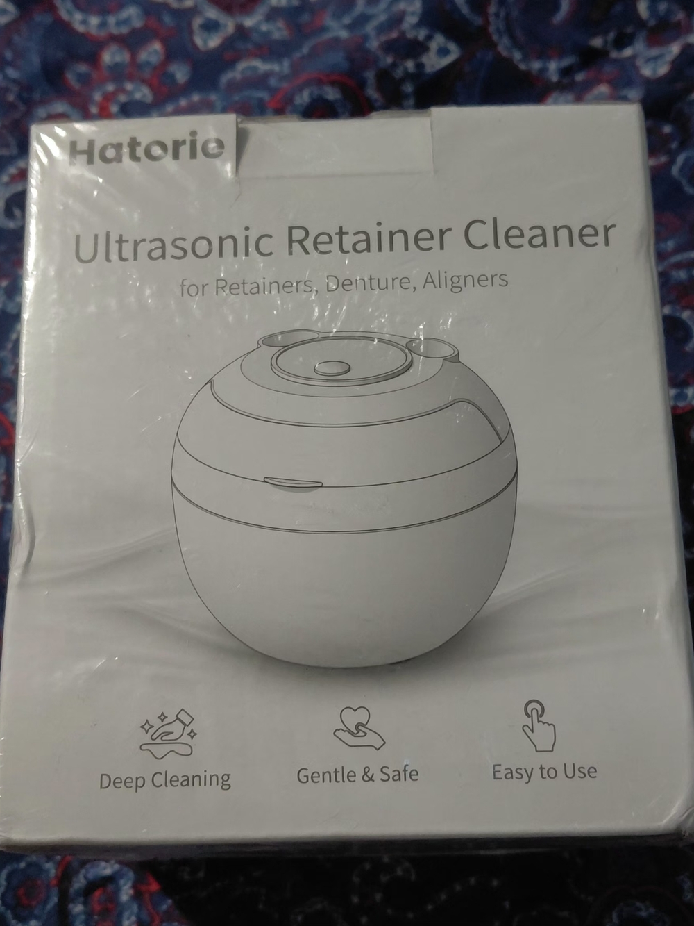 Hatorie Ultrasonic Retainer Cleaner - White